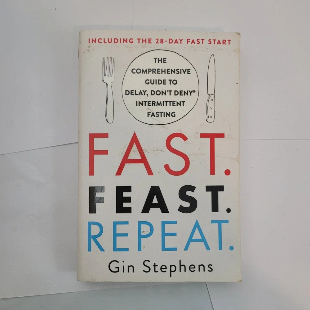 St. Martins Griffin Fast Feast Repeat Book Gin Stephens Intermittent Fasting